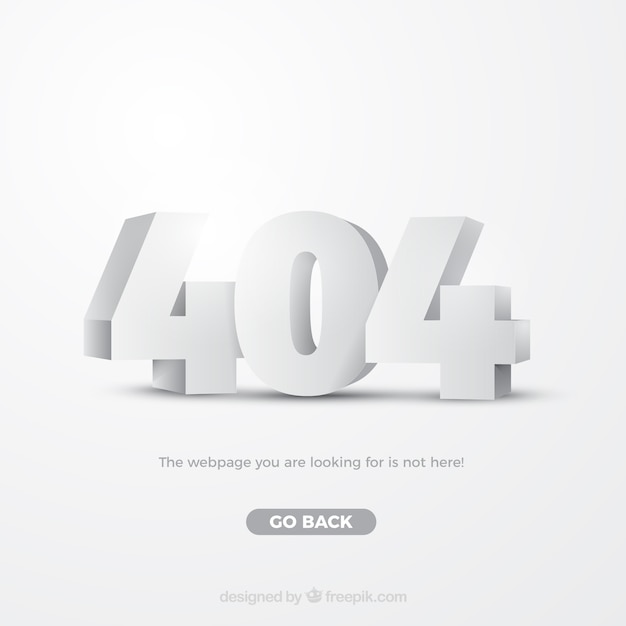 404 error web template in isometric style Free Vector 404 error web template in isometric style Free Vector