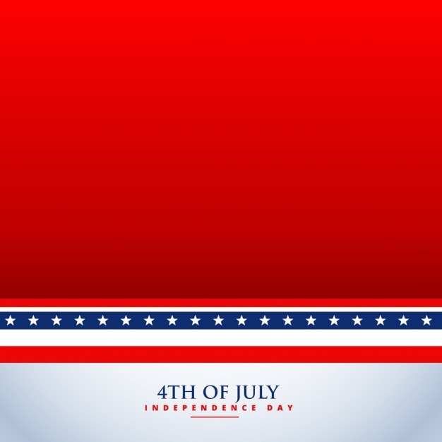 4th of july red background