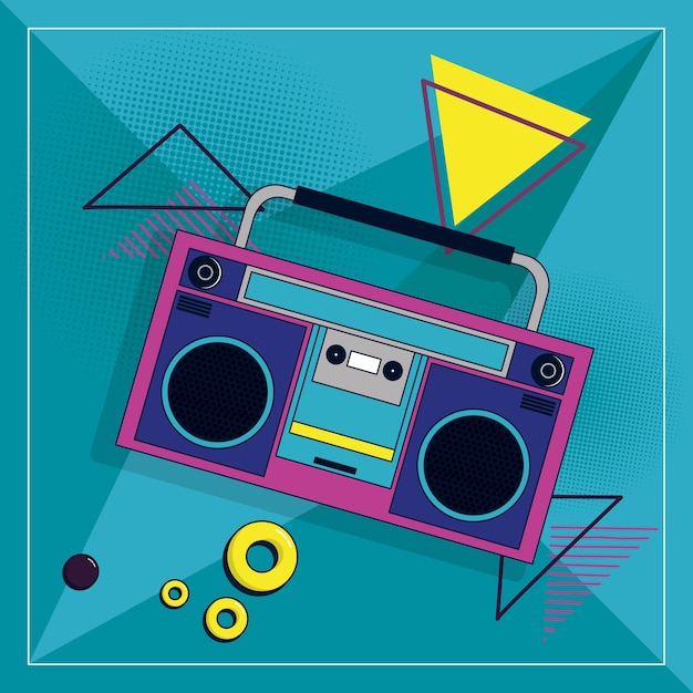 Download 90s retro cartoon element | Premium Vector