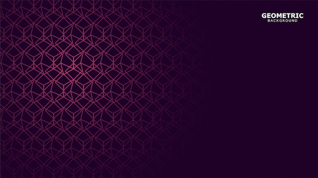Темно-фиолетовый геометрический фон Premium векторы