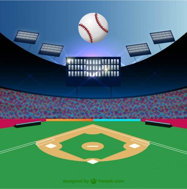 無料印刷可能野球 グラウンド 野球 場 イラスト ディズニー画像のすべて