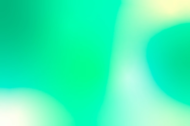 緑の色調のグラデーションの背景 無料のベクター