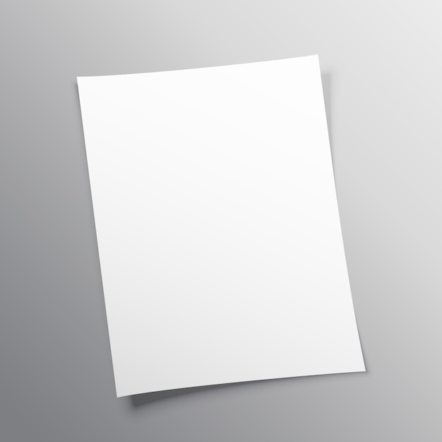 Download Free Vector A4 Paper Mockup PSD Mockup Templates
