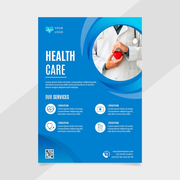 free-vector-a5-flyer-template-style