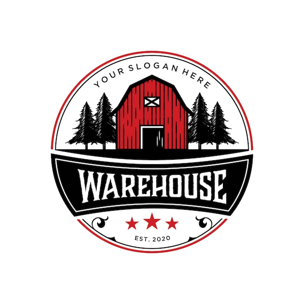Download Free Abstrack Warehouse Barn Logo Vintage Design Premium Template Use our free logo maker to create a logo and build your brand. Put your logo on business cards, promotional products, or your website for brand visibility.