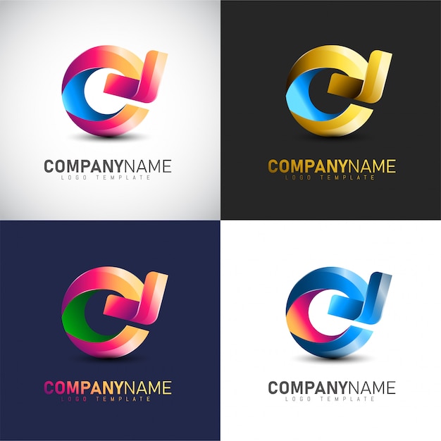 Download Free Abstract 3d Circle Arrow Logo Premium Vector Use our free logo maker to create a logo and build your brand. Put your logo on business cards, promotional products, or your website for brand visibility.