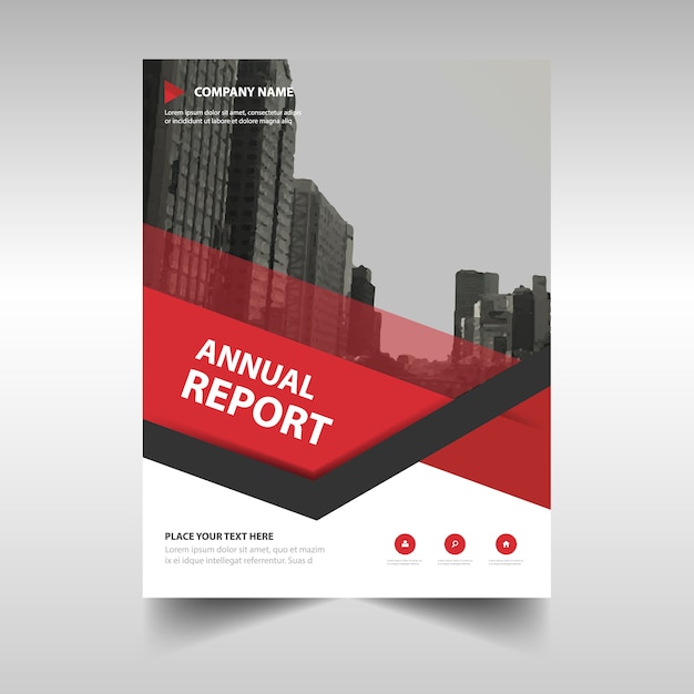 Abstract annual report Vector | Free Download