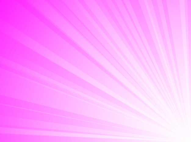 抽象的な背景のピンクと白の放射状の線の背景 プレミアムベクター