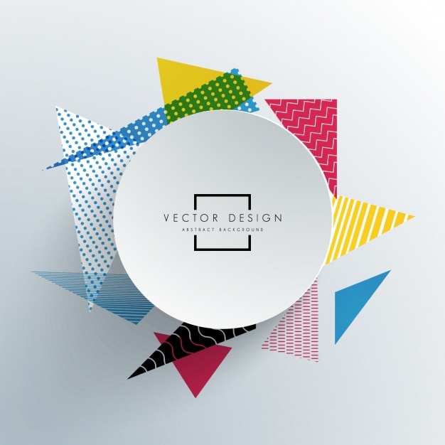 Abstract background design Free Vector