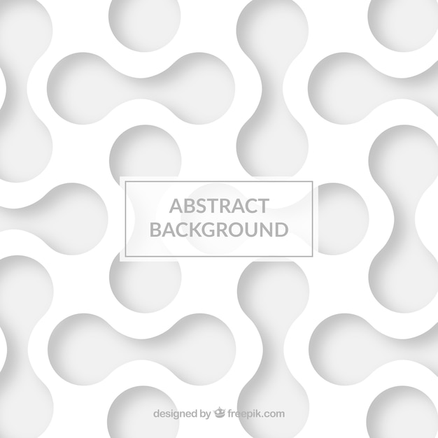 Abstract background in white color