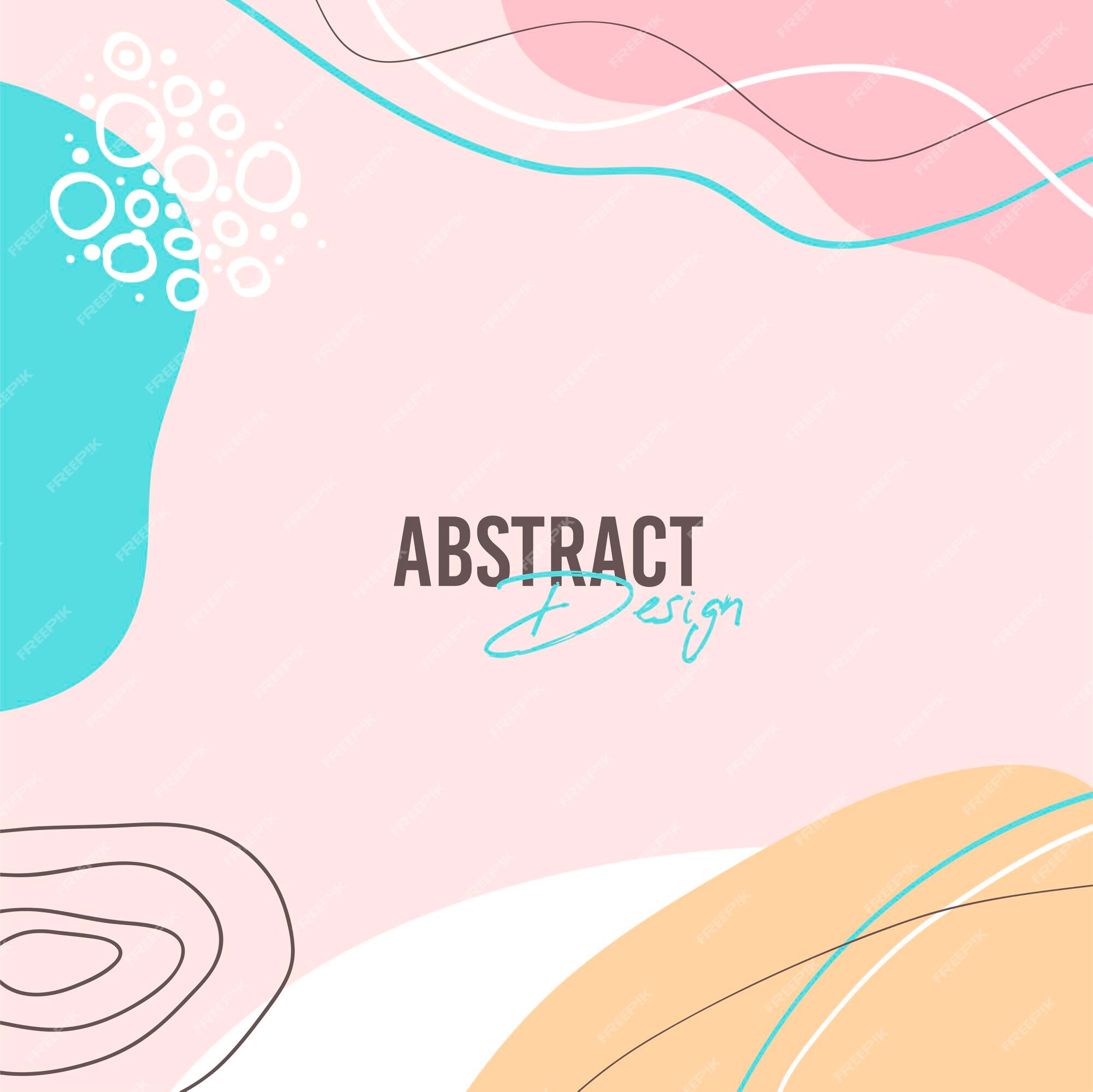 Free Vector | Abstract background. modern design template in minimal style.