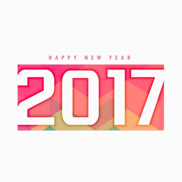 Abstract background of happy new year\
2017