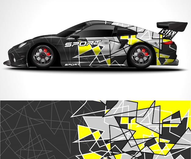 Download Free Abstract Background For Racing Sport Car Wrap Design And Vehicle Use our free logo maker to create a logo and build your brand. Put your logo on business cards, promotional products, or your website for brand visibility.