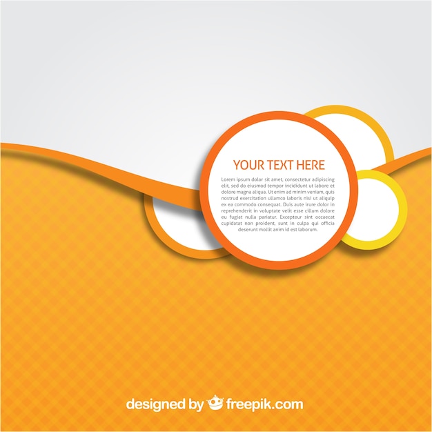 Free Vector Abstract Background Template