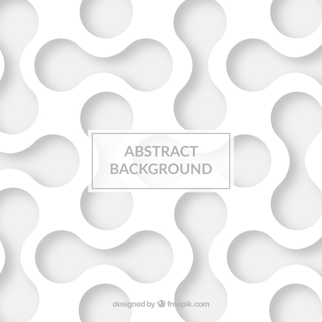 Free Vector | Abstract background in white color