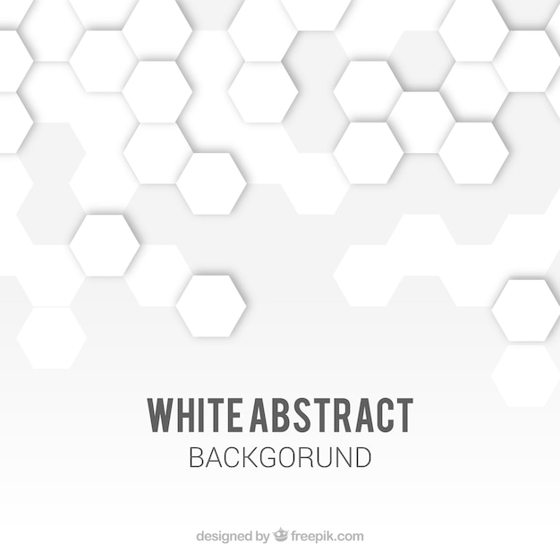 Free Vector | Abstract background in white color