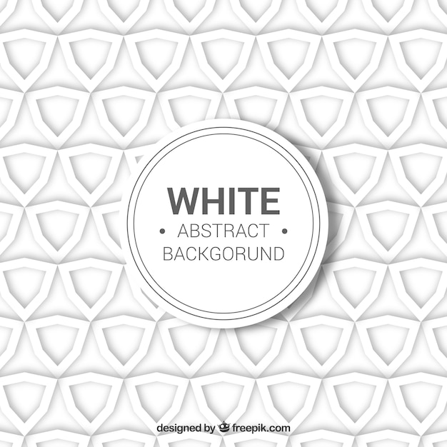 Free Vector | Abstract background in white color