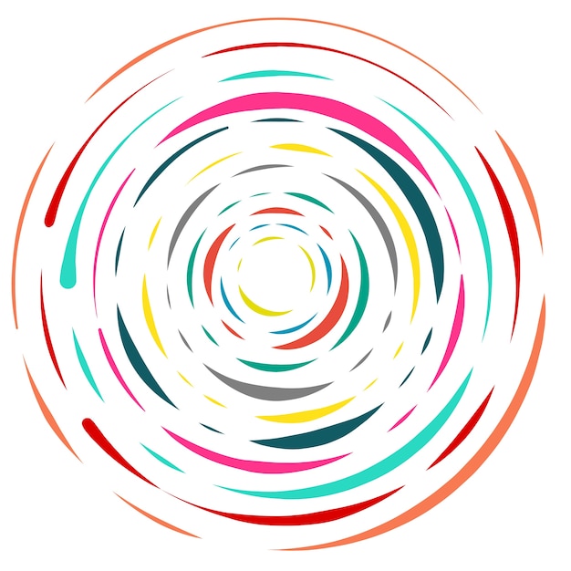 Free Vector | Abstract background with colorful circle