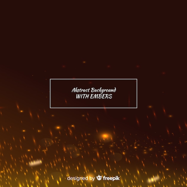 Abstract background with embers Vector | Free Download