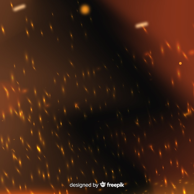 Abstract background with embers Free Vector