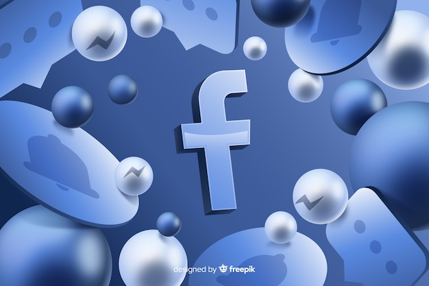 Download Free Abstract Background With Facebook Logo Premium Vector Use our free logo maker to create a logo and build your brand. Put your logo on business cards, promotional products, or your website for brand visibility.