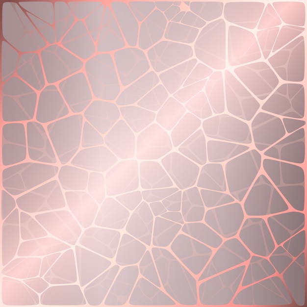 Download Free Vector | Abstract background with metallic rose gold texture