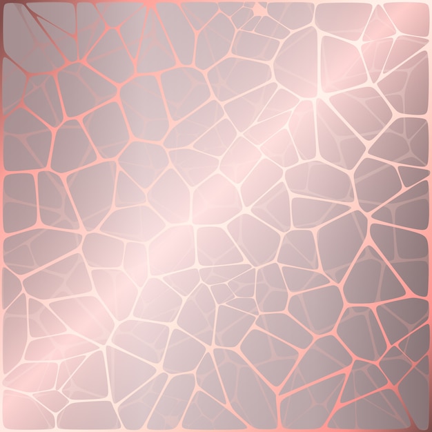 Free Vector | Abstract background with metallic rose gold texture