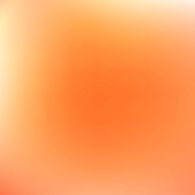 オレンジ色のグラデーションデザインの抽象的な背景 無料のベクター