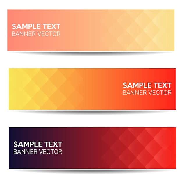 Premium Vector | Abstract beautiful banner color gradient background