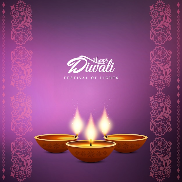 Abstract beautiful Happy Diwali festival\
background