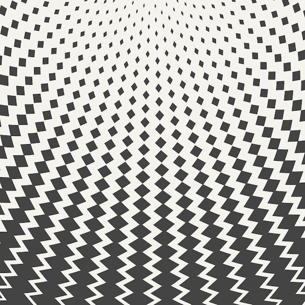 抽象的な黒い正方形メッシュパターンデザインの背景 プレミアムベクター