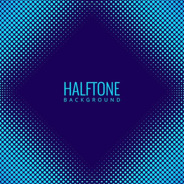 Premium Vector Abstract Blue Halftone Background Vector 6072