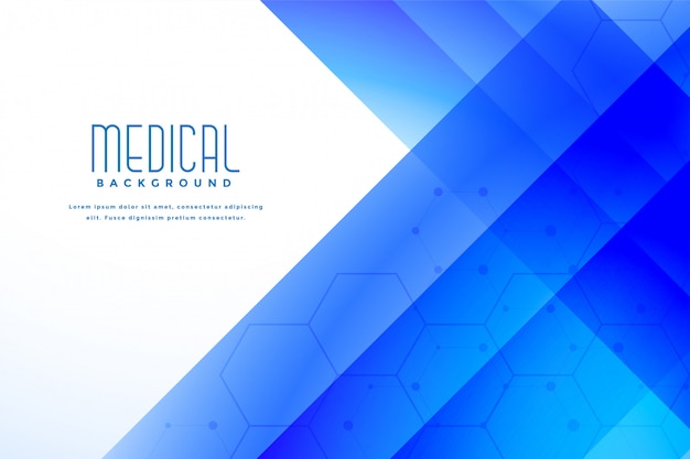 Free Vector | Abstract Blue Medical Healthcare Background