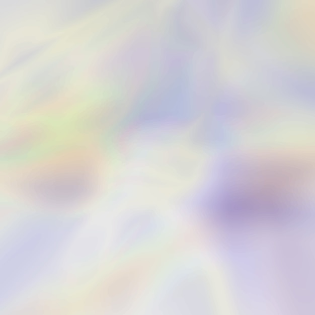 Abstract blurred holographic background in pastel colors Premium Vector