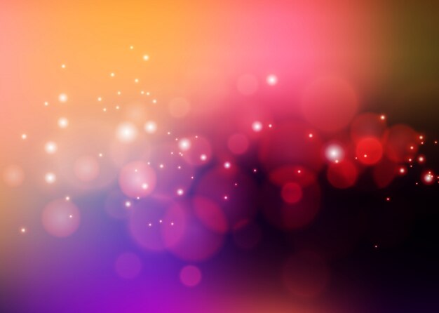 Premium Vector Abstract Bokeh Light Background