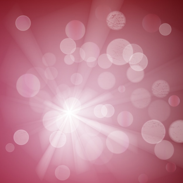 Premium Vector Abstract Bokeh Sparkles On Blurred Background