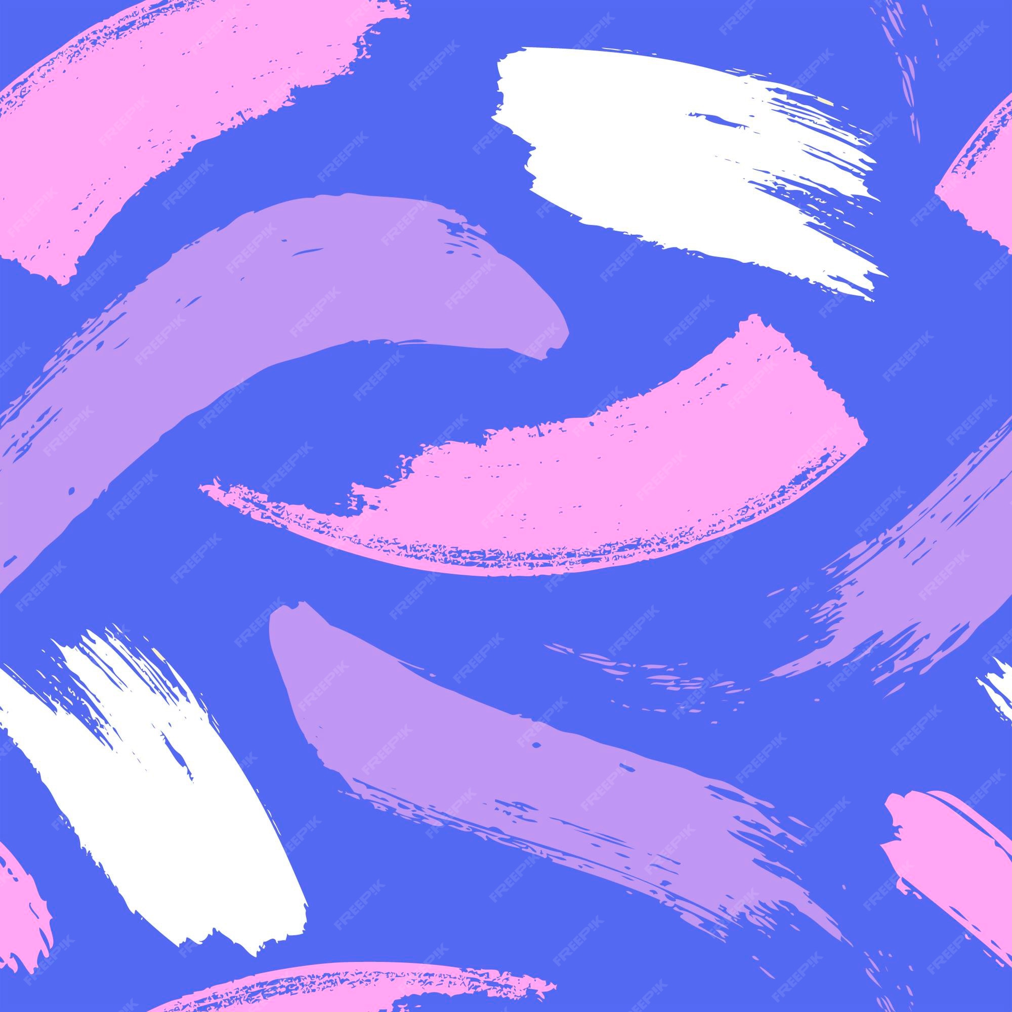 Premium Vector Abstract brush stroke pattern
