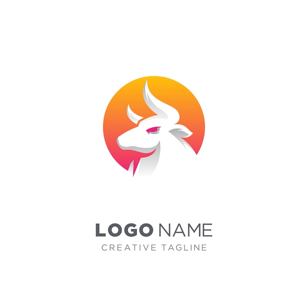 Download Free Abstract Bull Logo Premium Vector Use our free logo maker to create a logo and build your brand. Put your logo on business cards, promotional products, or your website for brand visibility.