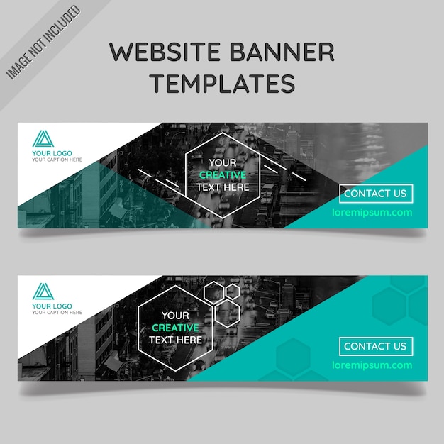 Free Vector | Abstract business banners