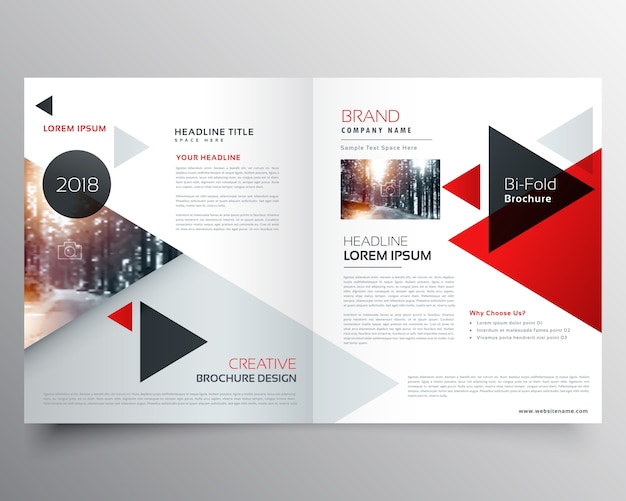 Abstract Business Brochure Vector | Free Download