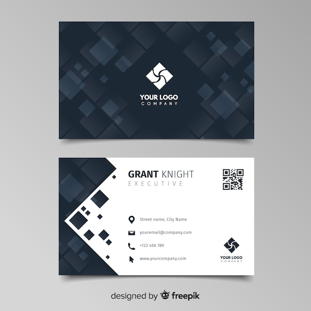Premium Vector Abstract Business Card Template Join the 85 people who've already contributed. https www freepik com profile preagreement getstarted 5632487