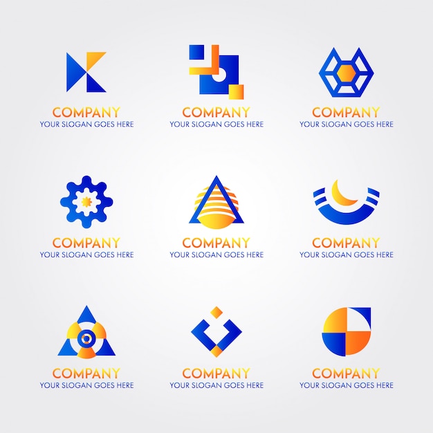 Download Free Abstract Business Company Logo Template Premium Vector Use our free logo maker to create a logo and build your brand. Put your logo on business cards, promotional products, or your website for brand visibility.
