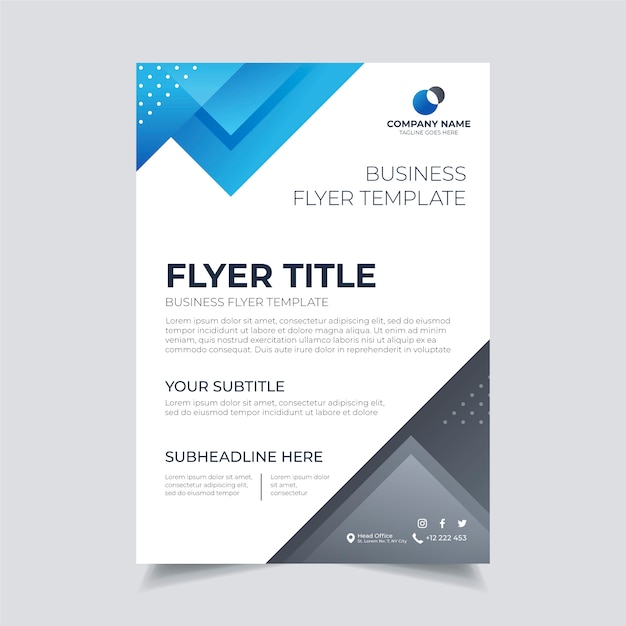 Simple Flyer Template Free from image.freepik.com