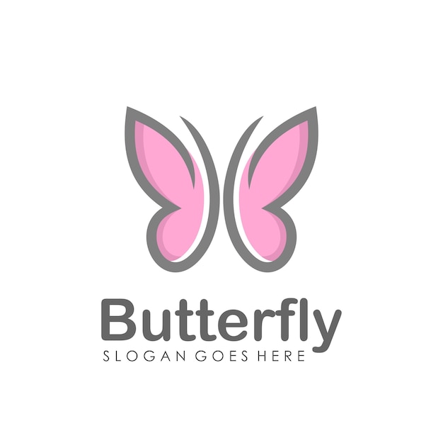 Download Premium Vector | Abstract butterfly logo design