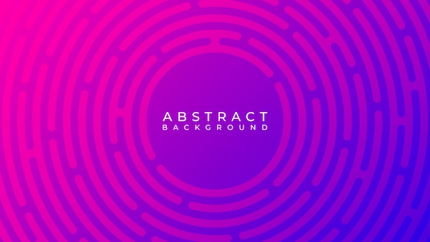 Abstract circle line background Premium Vector