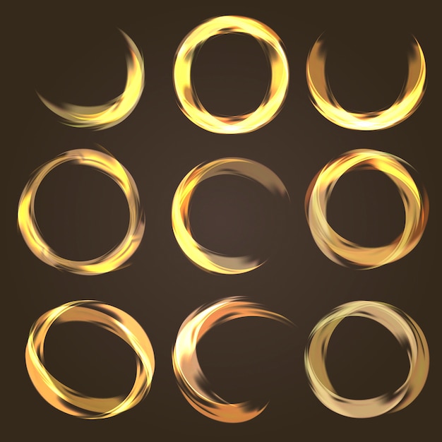 Free Vector | Abstract circular collection