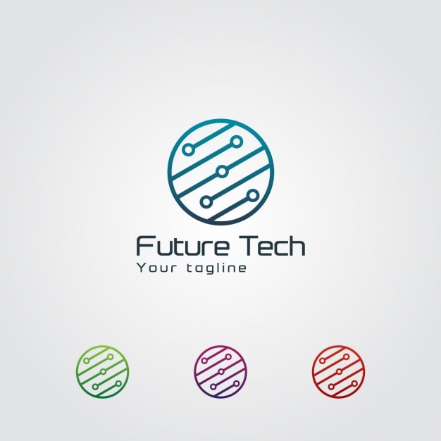 Download Free Abstract Circular Technology Logo Free Vector Use our free logo maker to create a logo and build your brand. Put your logo on business cards, promotional products, or your website for brand visibility.