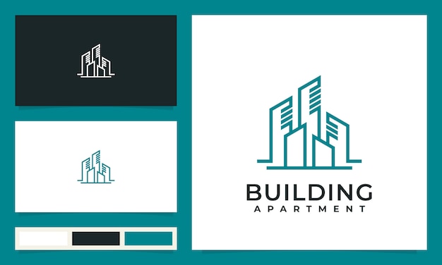 Download Free Abstract City Buildings For Inspiration Logo Design With Line Use our free logo maker to create a logo and build your brand. Put your logo on business cards, promotional products, or your website for brand visibility.