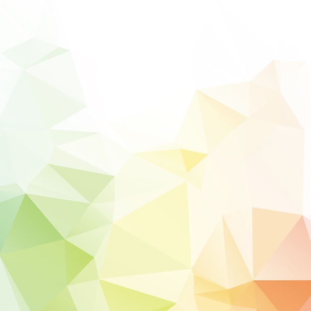 Abstract color polygon background design Premium Vector