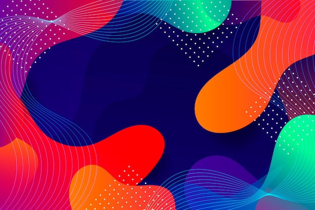 Abstract colorful background | Free Vector